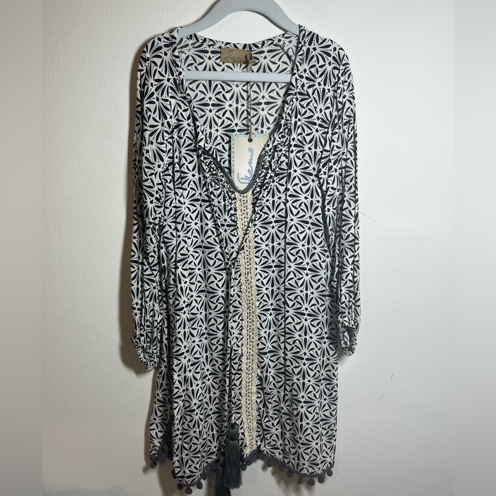 Skemo Kids Bali Flower Mumu Dress or Coverup